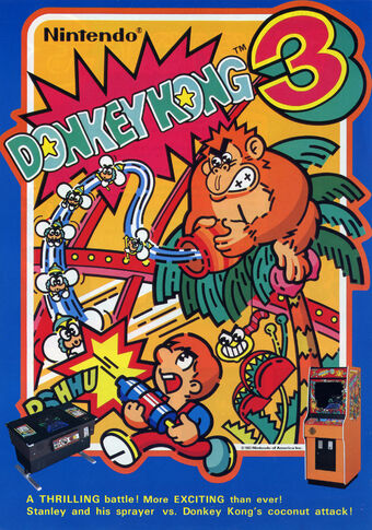 File:Donkey Kong 3 flyer.jpg